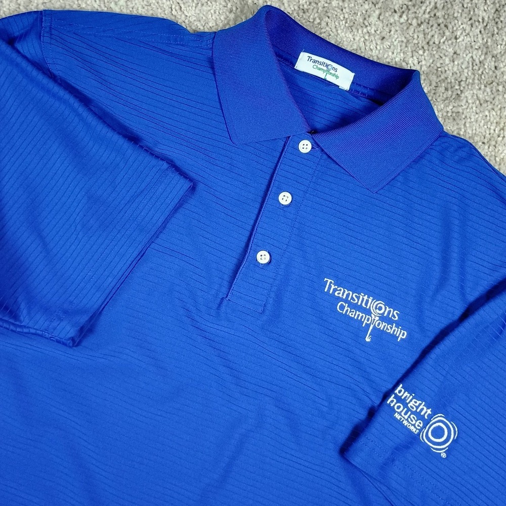 Transitions Championship Polo Golf Shirt Bright House Networks Men's Mediums